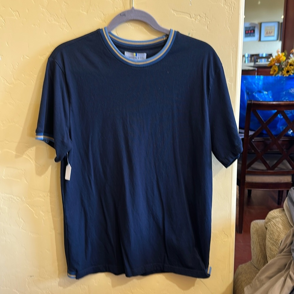 Larsson & Co navy blue shirt